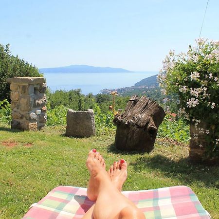 Sea View Apartment With Garden Near Opatija Veprinac Luaran gambar