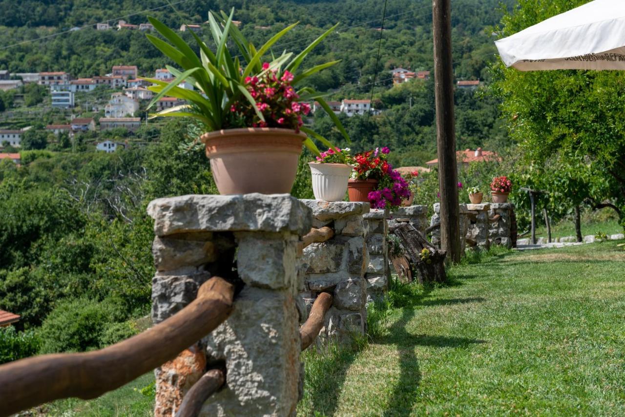Sea View Apartment With Garden Near Opatija Veprinac Luaran gambar