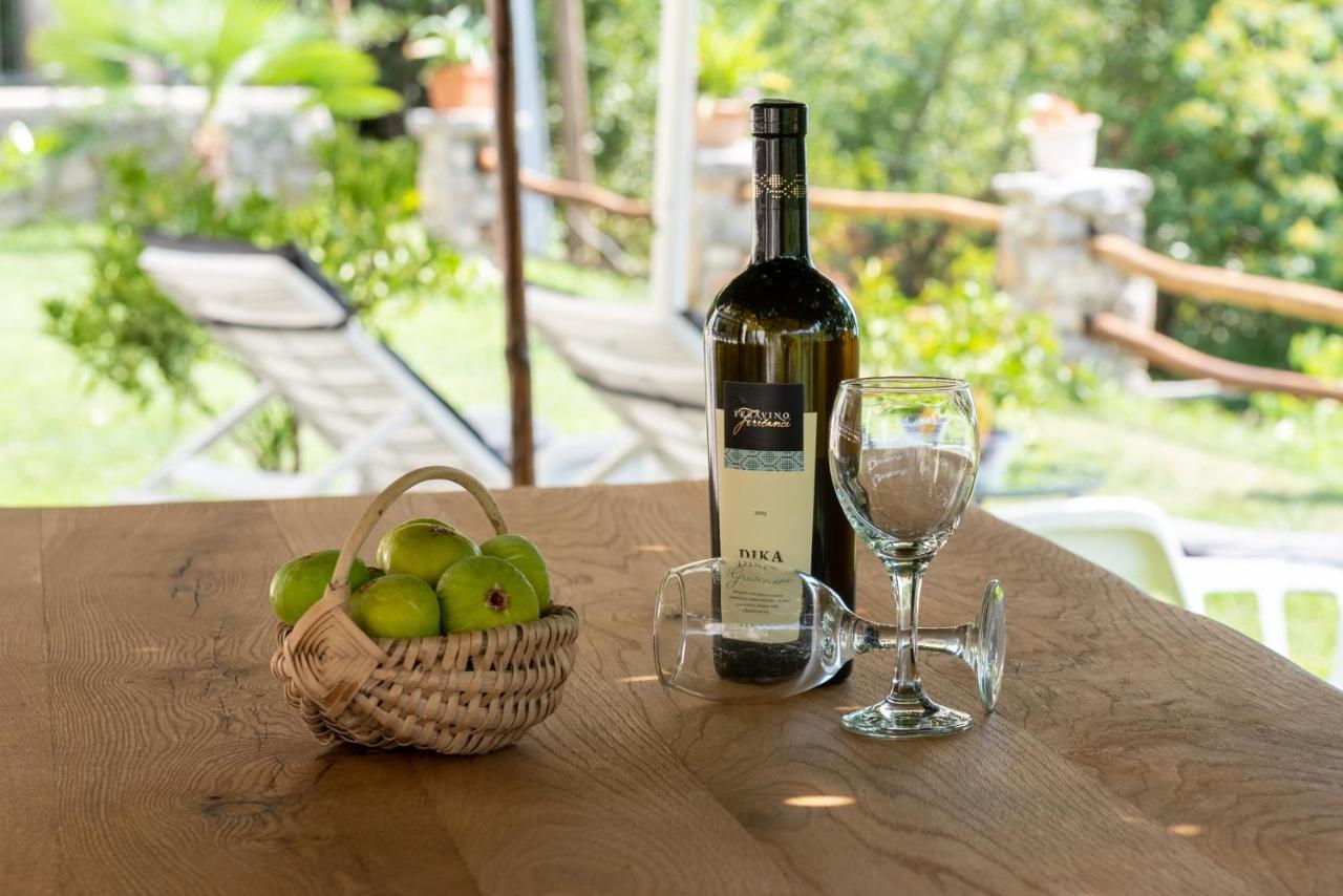 Sea View Apartment With Garden Near Opatija Veprinac Luaran gambar
